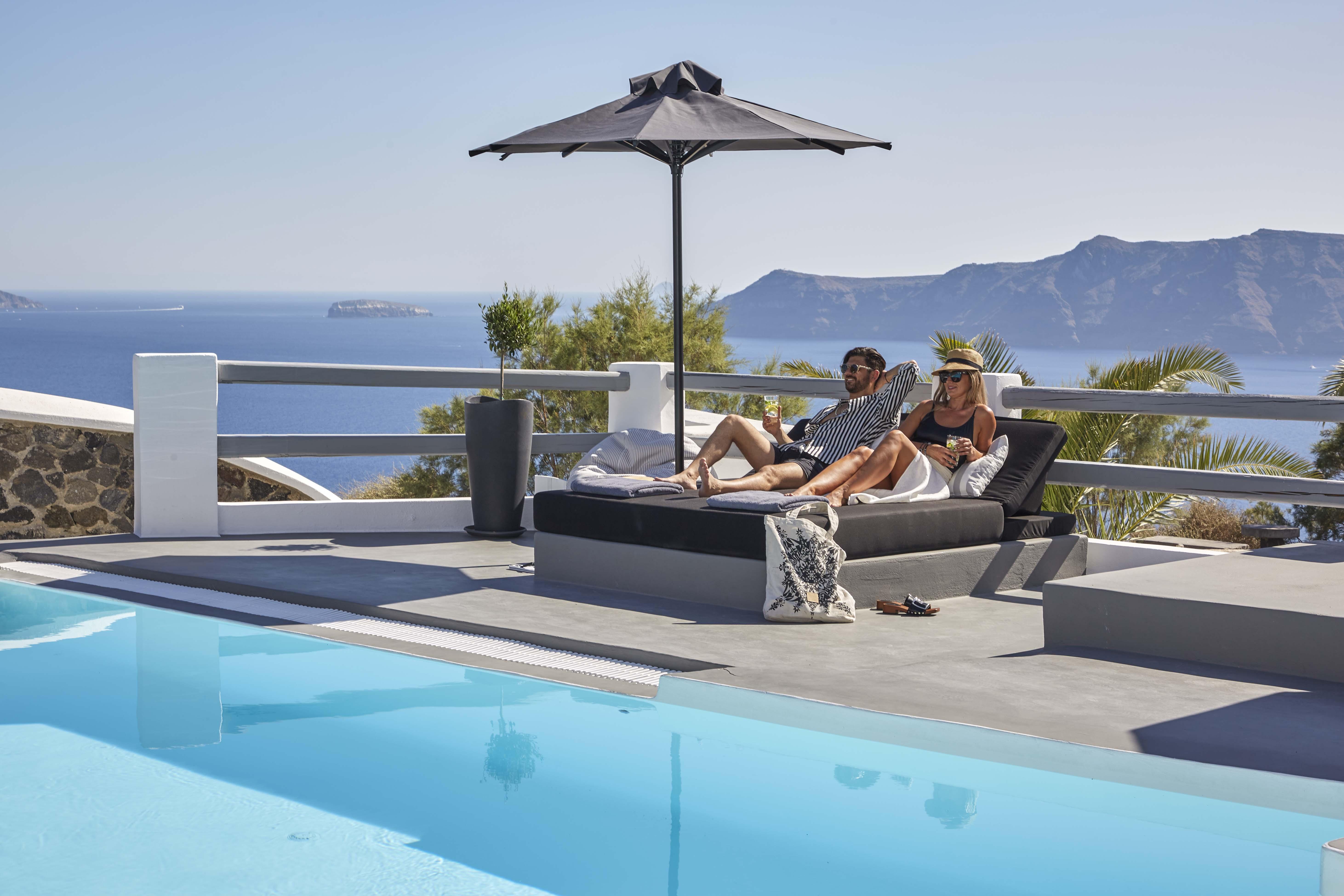 Hotel Mr And Mrs White Oia - Santorini Exteriér fotografie