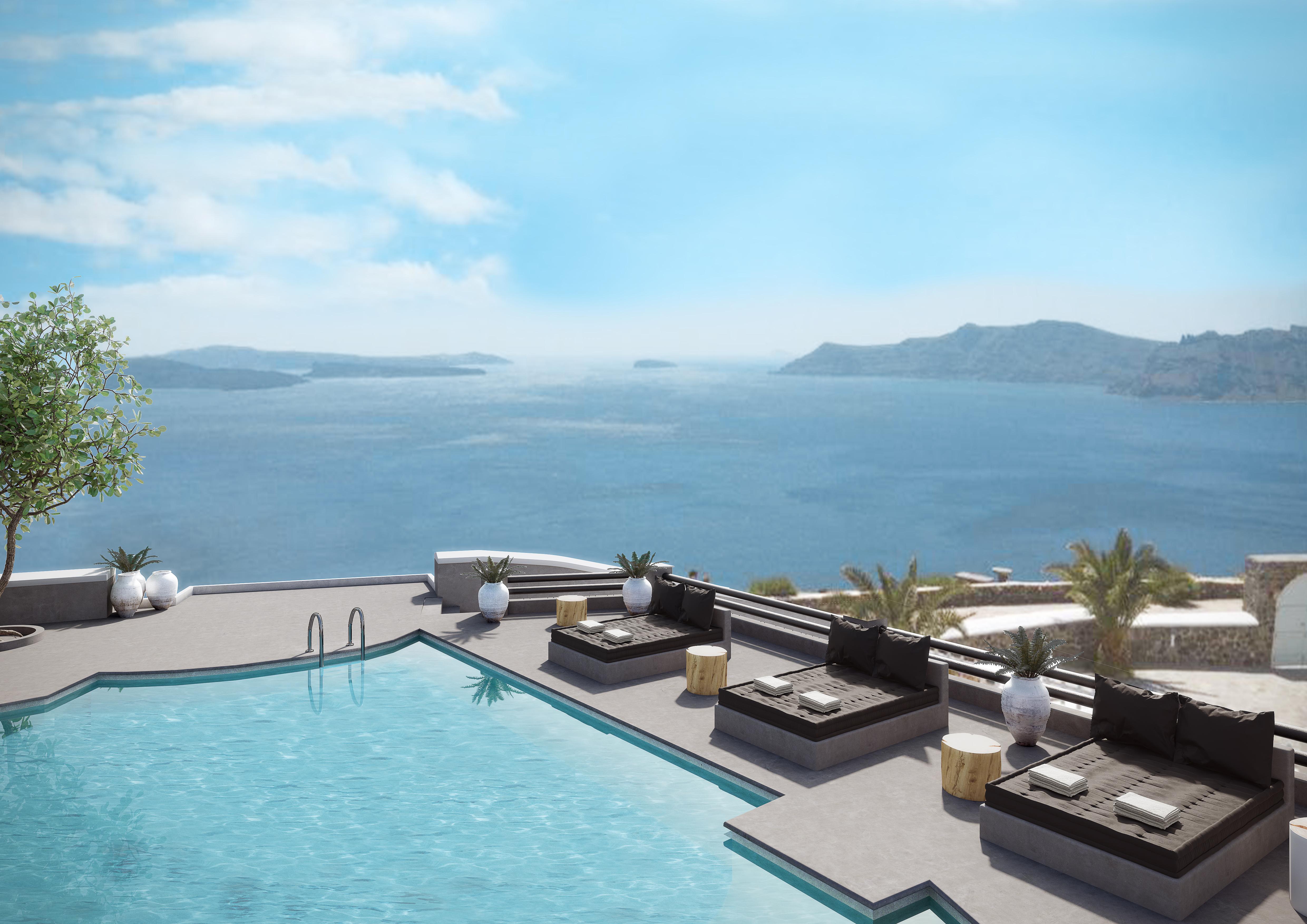 Hotel Mr And Mrs White Oia - Santorini Exteriér fotografie